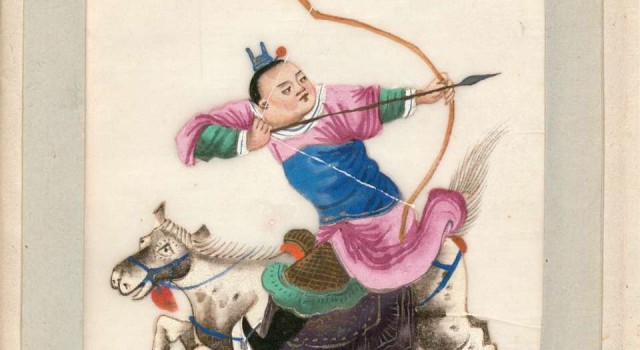 19世纪广州的通草纸画