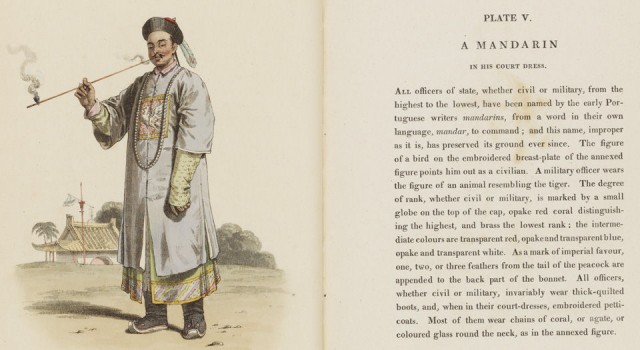 Picturesque representations of the dress and manners of the Chinese