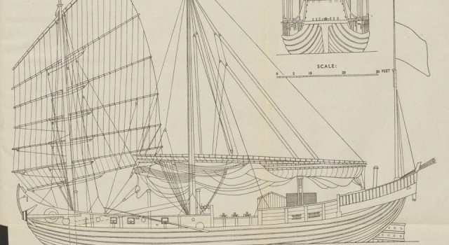长江之帆船与舢板