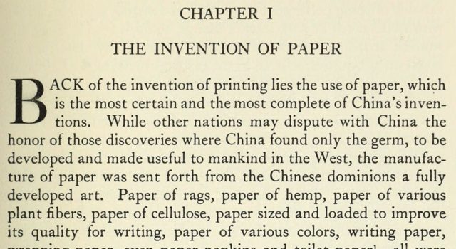 中国印刷术的发明及其西传